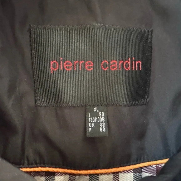 Vintage Pierre Cardin Windbreaker Jacket with Plaid Liner size XL - Picture 5 of 6